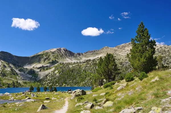 Reserva natural de Neouvielle en los Pirineos de verano —  Fotos de Stock