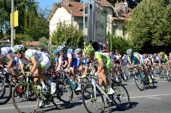 Peloton van de cyclus race — Stockfoto