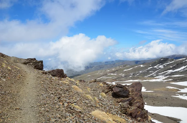 Vista de primavera de la Sierra Nevada Andaluza — Foto de Stock