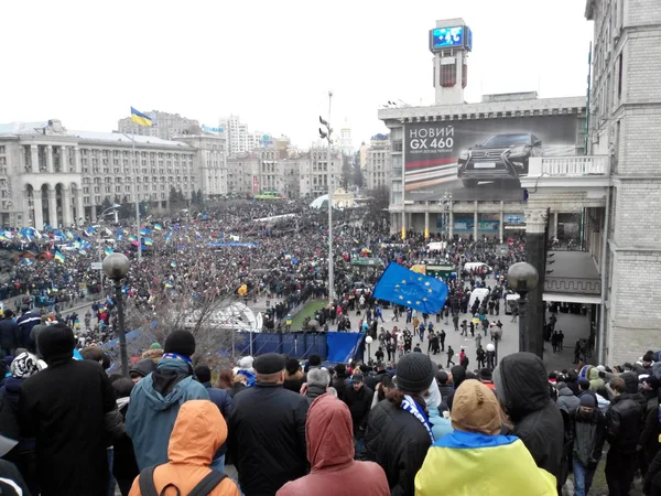 #Euromaidan 01.12.2013 Kiev Maidan Киев Київ революція protests — Stock Photo, Image