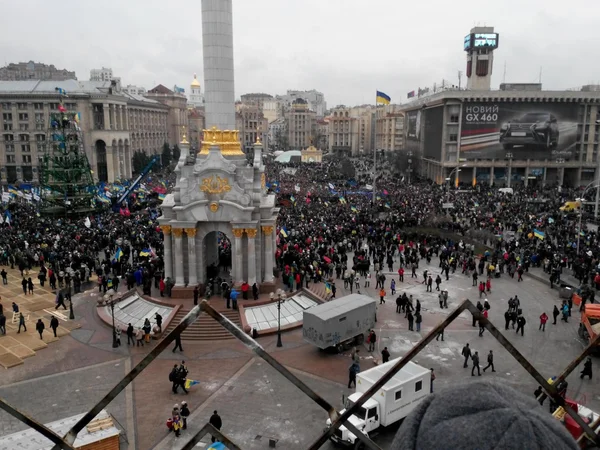 #Euromaidan 01.12.2013 Kiev Maidan Киев Київ революція protests — Stock Photo, Image