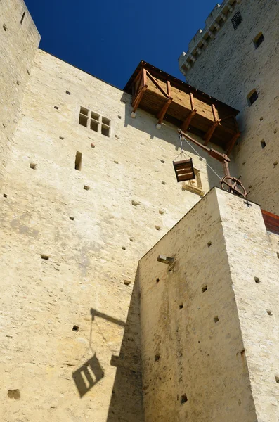 Mittelalterliche Burg von Phoebus in mauvezin — Stockfoto