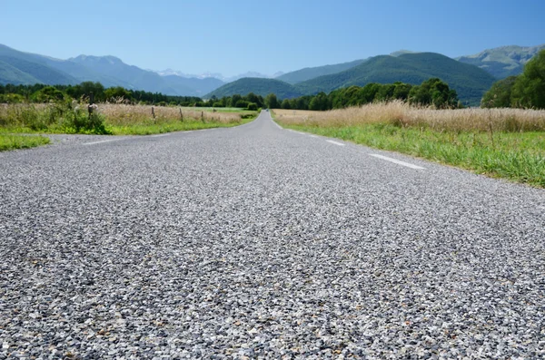 Nahaufnahme der Fahrbahndecke — Stockfoto