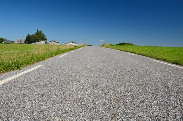 Camino rural francés — Foto de Stock