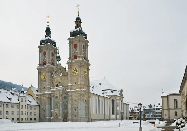Зимний вид на Санкт-Галлен — стоковое фото