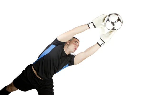 Portiere di calcio — Foto Stock