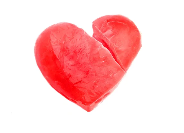 Frozen heart Royalty Free Stock Images