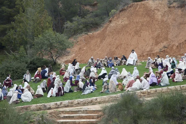 Vertegenwoordiging van de passie van Christus — Stockfoto