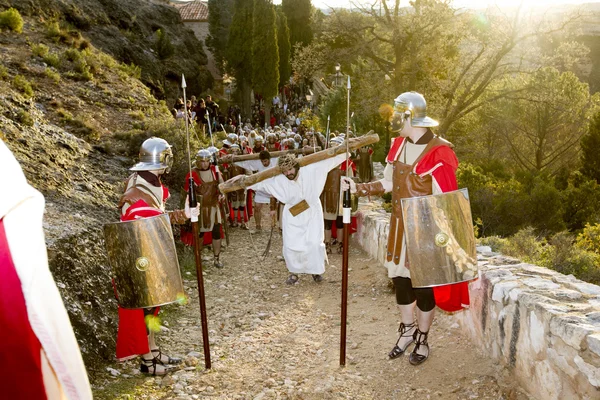 Rappresentazione della passione di Cristo — Foto Stock