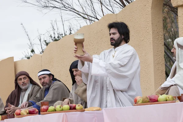 Representation of the passion of christ — Stock Photo, Image