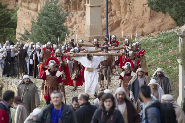 Representation of the passion of christ — Stock Photo, Image