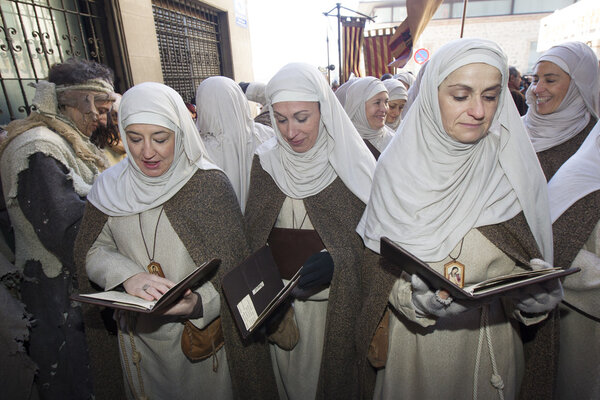 Средневековая свадьба Изабель де Сегура
