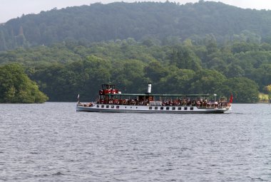 bir windermere haritasında sumru
