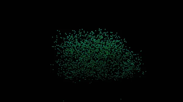 Κίνηση κείμενο animation που σχηματίζεται από φέρουν μικροσκοπικά πολύχρωμα σωματίδια σε μαύρο φόντο. Σχέδιο. Ποτέ μην εγκαταλείπεις, πήγαινε στην επιγραφή της αστραφτερής σκόνης. — Φωτογραφία Αρχείου