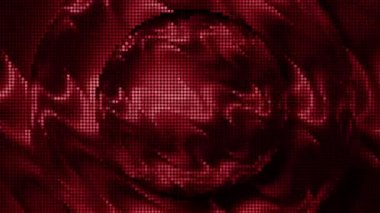 Hareket eden su röfleleriyle renkli daireler. Hareket. Çok güzel su altı gölgeleri daireler çizen animasyonlar. Renkli dairelerde kıvrımlı röfleler