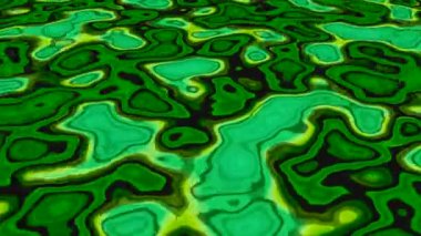 Hareket eden yerleri olan lav deseni. Tasarım. Yüzeyde hareketli parlak noktaları olan renkli bir arka plan. Lav tarzında hareketli noktaları olan renkli bir arkaplan