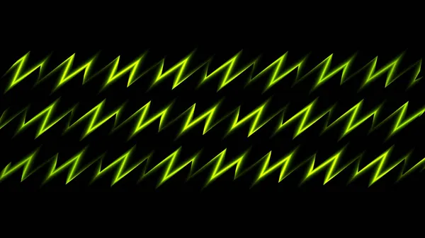 Flujo abstracto de energía mostrado por líneas pixeladas en zigzag, bucle sin fisuras. Moción. Impulsos eléctricos en líneas curvas con ángulos agudos. —  Fotos de Stock