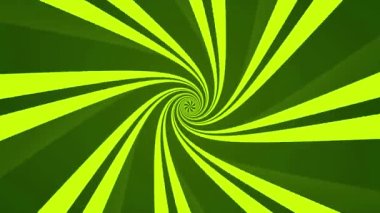 Dönen çizgiler sarmalı yön değiştiriyor. Tasarım. Parlak renkli spiral gevşer ve yön değiştirir. Hipnotik parlak spiral yön değiştirir