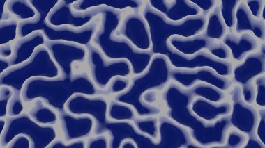 Soyut sıvı dönüşüm dokusunun üst görünümü, kusursuz döngü. Tasarım. Parlak lekeler değişiyor ve birbirine akıyor..