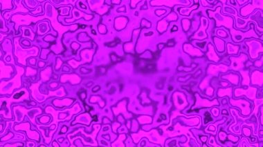 Pembe rengin soyut üç boyutlu sıvı dokusu, kusursuz döngü. Tasarım. Parlak hareket ve dönüşüm kabarcıkları köpük.