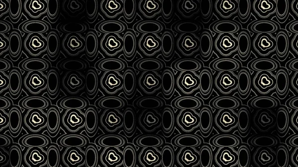 Black and white background.Design.Geometric figures in abstraction create various patterns sparkling and shimmering with a bright white color. — Stock Photo, Image
