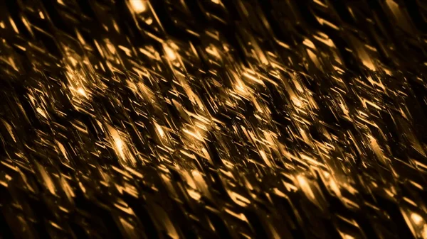 다이아 곤 ( 다이얼 ) 반짝 이는 빛의 흐름, 바다없는 고리. 움직임. 반사 타일 이 햇빛처럼 보이는 황금색 깜박 이는 무늬. — 스톡 사진