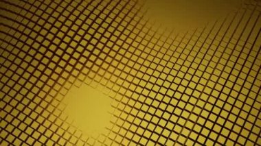 Dalga hareketleriyle mozaik yüzey. Tasarım. Karelerin yüzeyi dalgalar halinde hareket eder. 3D yüzey uzayda dalgalar halinde salınır.