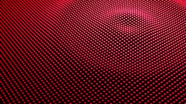 Nokta yüzeyinde dalga atımları. Tasarım. Noktaların yüzeyinde halka dalgaları yükseltiliyor. Noktaların yüzeyinde üç boyutlu dairesel titreşimler ve dalgalar