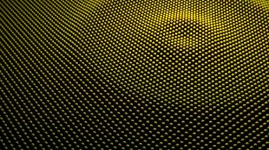 Nokta yüzeyinde dalga atımları. Tasarım. Noktaların yüzeyinde halka dalgaları yükseltiliyor. Noktaların yüzeyinde üç boyutlu dairesel titreşimler ve dalgalar