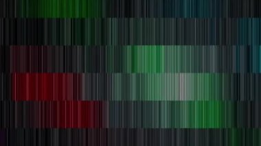 Çok renkli bir arka plan. Hareket. Arkaplan parlak renklerle parıldıyor ve kapanıyor ve sonra tekrar açılıyor