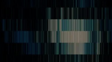 Hareket eden hattın arka plan gürültüsü. Hareket. Çizgiler ses efekti yaratan bantlarda hareket eder ve yanıp söner. Arkaplan sesi ve çizgili dikey çizgiler