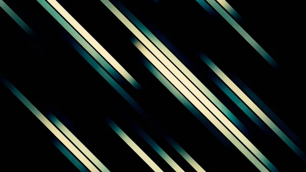 Visualizzazione astratta dei raggi diagonali Aurora Borealis in toni blu, loop senza soluzione di continuità. Mozione. Luci del Nord su sfondo blu scuro. — Foto Stock