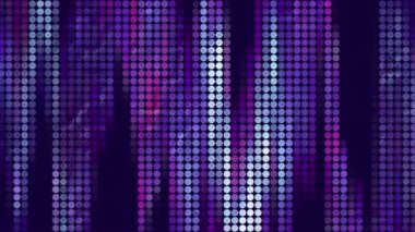 Soyut müzik eşitleyici arka plan döngüsü animasyonu. Hareket. Müzik ya da ses dalgası pikselli arkaplan.