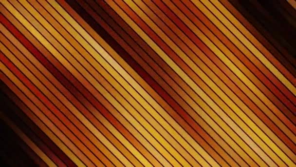 Schimmernde diagonale Streifen schaffen einen schönen Hintergrund. Bewegung. Diagonale Linien schimmern schön in verschiedenen Farben — Stockvideo