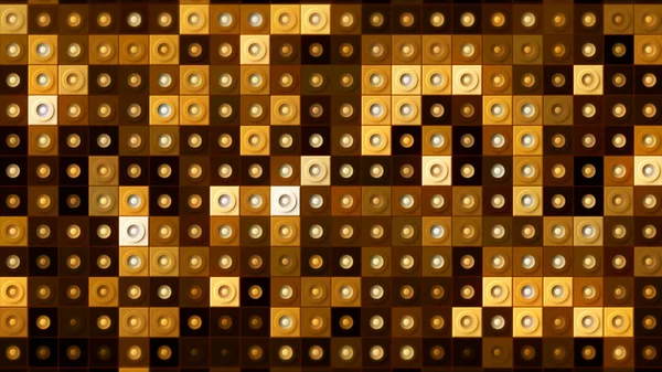 Bright mosaic.Motion. Details in orange color shimmer with dark and light shades in abstraction creating patterns. — Stock Fotó