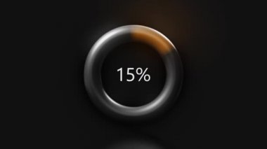 0 'dan 99' a halka transferi ve siyah ekrandaki yazıt hatası yükleniyor. Hareket. Hata konsepti yükleniyor veya indiriliyor.