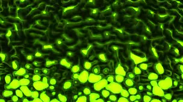 泡状の液体を動かす。デザイン。液体中の移動および流動密度。病気や化学として動く流体 — ストック動画