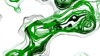 Beyaz arkaplan. Atanma. Soyutlamada yeşil ve pembe lekeler. .