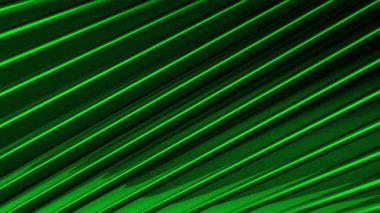 Yeşil çizgiler soyut. Hareket.Parlak yeşil çizgiler farklı yönlerde birleşir..