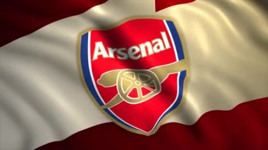 Arsenal Amblemi. Motion. Arsenal, Premier League 'de oynayan İngiliz profesyonel futbol kulübüdür..