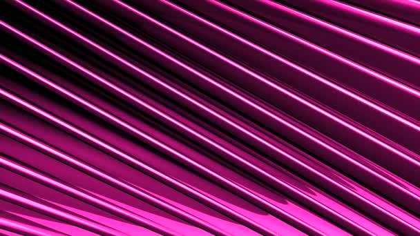 Blue and pink background.Motion. A bright background in abstraction that is created from lines that shine. — Stock Video