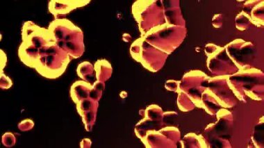 Kan hücreleri ve kusursuz döngüsü olan soyut bir tıbbi geçmiş. Tasarım. İnsan vücudu ayrıntıları kavramı.