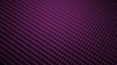 Mor arkaplan. Tasarım. Küçük yuvarlak parçaların dışa çıktığı ve branda gibi hareket ettiği donuk bir arkaplan..