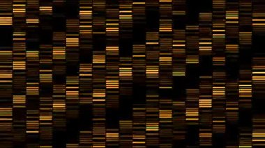 Geniş dikey çizgiler titreşim ve eğim etkisiyle. Hareket. Parlayan renkli yılanın soyut teknoloji arka planı çizgiler gibi, pürüzsüz döngü.