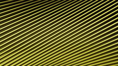 Hipnotize edici etkisi olan çapraz çizgilerin arka planı. Hareket. Arka planda hipnotik efektli metal şeritler. Çarpıtma ve köşegen 3d çizgileri olan arkaplan