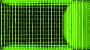 Dijital dünyayı bükme ve dönüştürme, bilgisayar işleme görselleştirme. Tasarım. Bilimsel teknoloji kavramı.