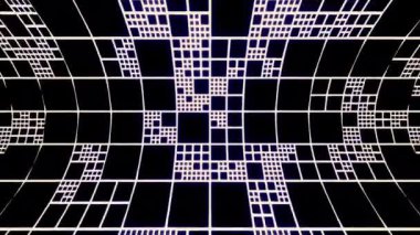 Dijital dünyayı bükme ve dönüştürme, bilgisayar işleme görselleştirme. Tasarım. Bilimsel teknoloji kavramı.