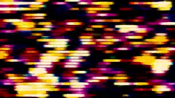 Iridescent drawings.Motion.Small particles in the animation that sparkle as if on a blurry background. — Stock Video