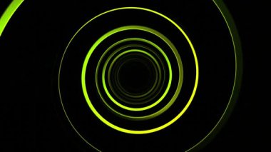 Merkezileştirilmiş spiral ve siyah arkaplan çizgisi. Tasarım. İnce spiral dairenin merkezine doğru kıvrılıyor. Siyah arkaplanda ince spiral çizgi