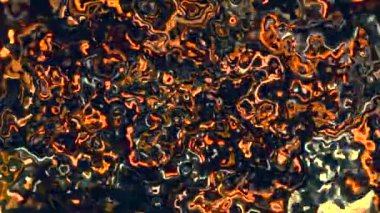 Parıldayan dokusu olan plazma sıvısı. Hareket. Yavaşça fokurdayan plazma sıvısı. Parlak yüzeyi olan plazma sıvısı desenli arkaplan